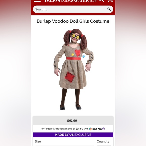 Girl Voodoo doll - Picture 1 of 7